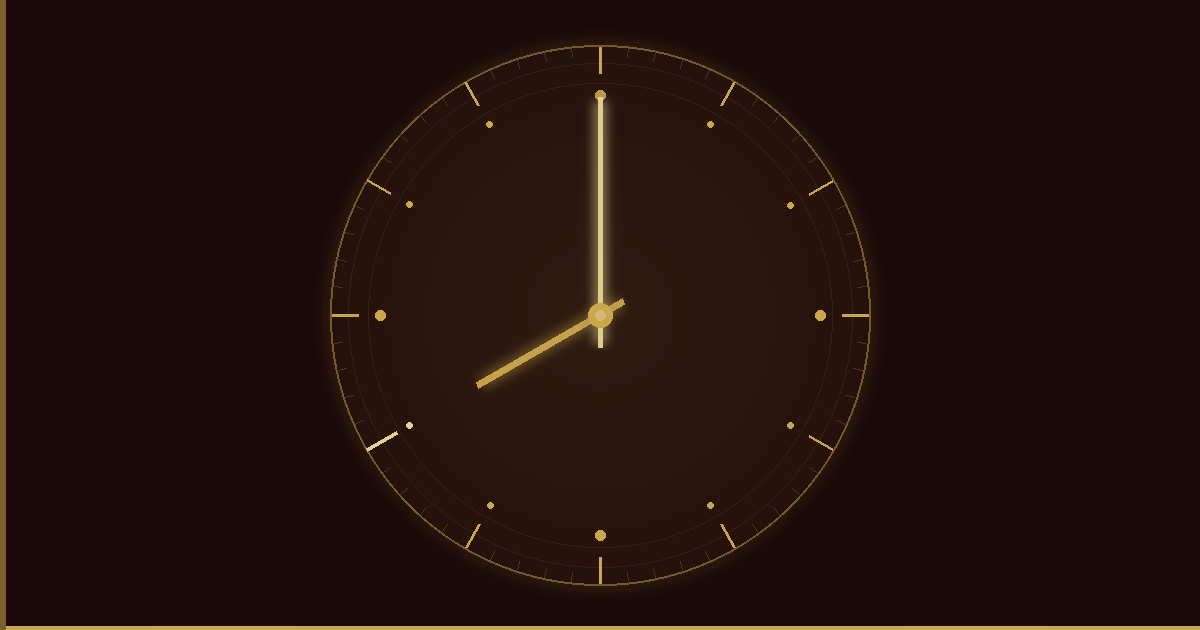 The Whole World Is Waiting for 8pm